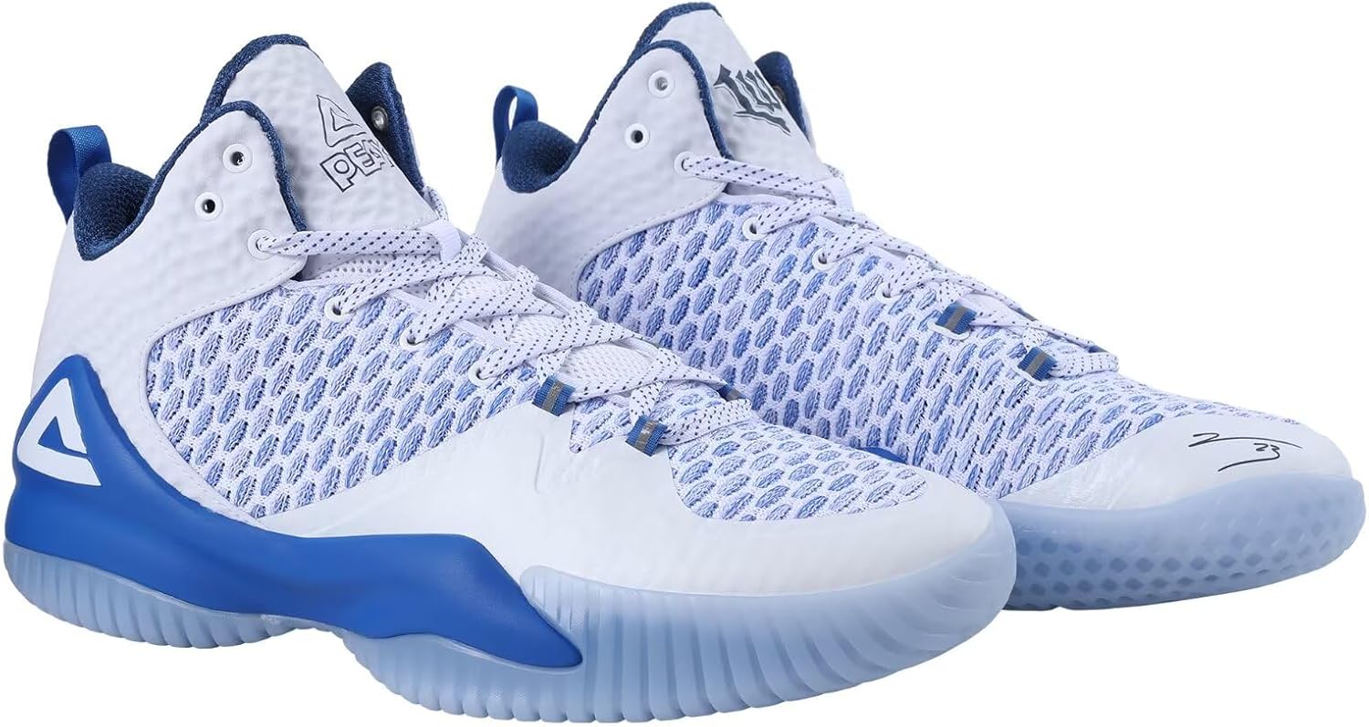 Detalle de PEAK High Top Men’s Basketball Shoes “Streetball Master” Lou Williams Breathable Outdoor Cushioning