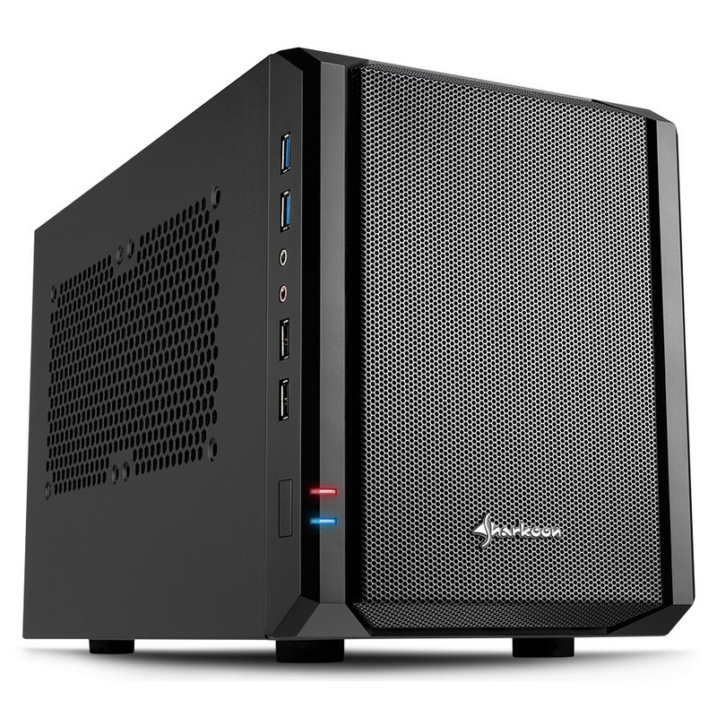 Detalle 2 de Sharkoon QB One Mini-ITX USB 3.0 Negra