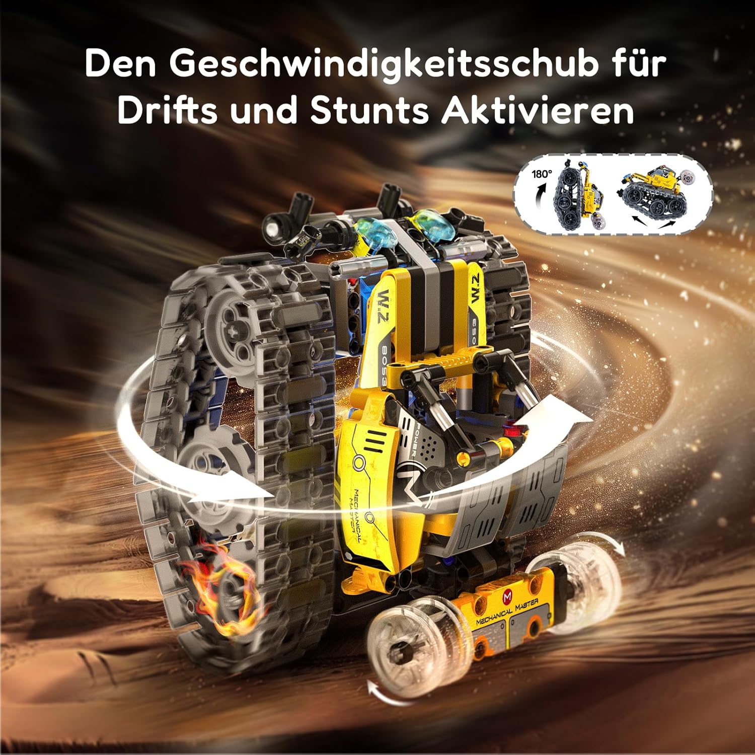 Thumbnail 3 de IKUPER Technik Roboter 6‑in‑1 Bausatz für Kinder 🤖