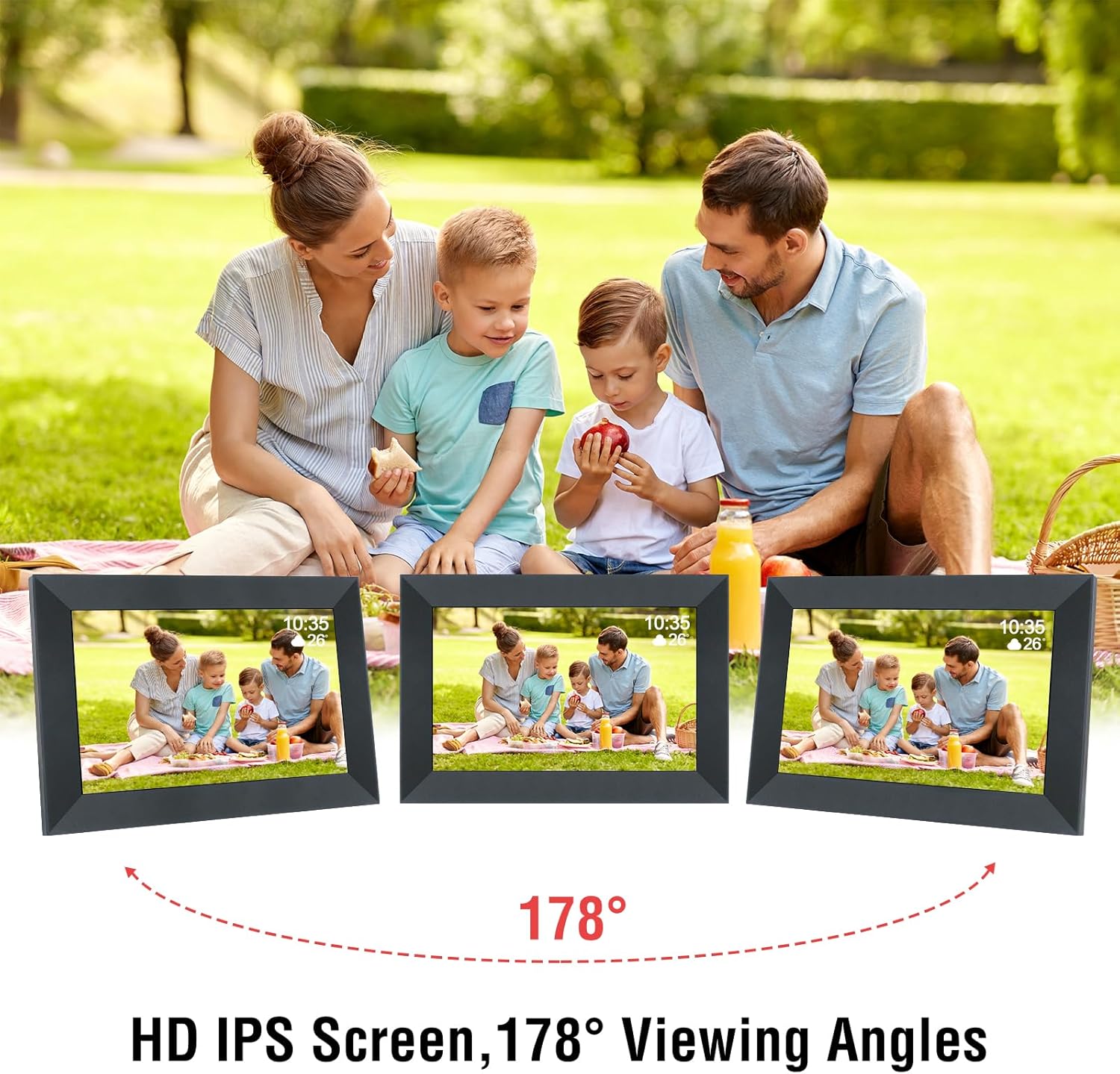Thumbnail 6 de TSITSC Digital Photo Frame 10.1-inch