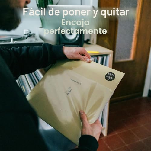 Detalle de GPXIIZ 50x Fundas Vinilos LP Exterior 12 Pulgadas Transparente
