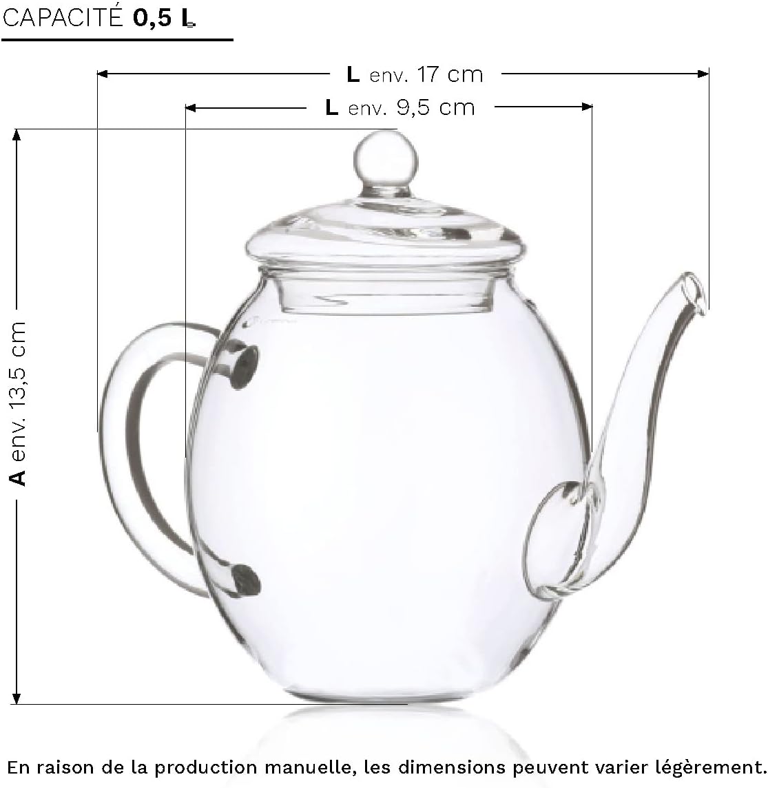 Thumbnail 5 de Creano Fleurs de Thé 0,5 l 🍵