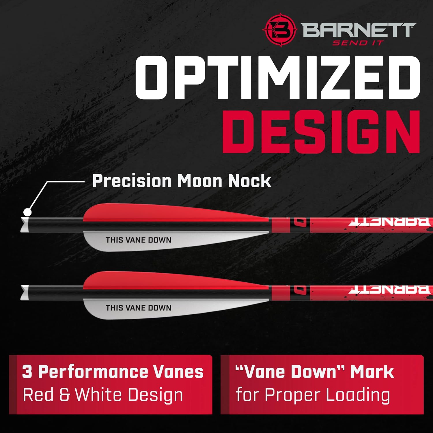 Detalle de Barnett Crossbow Arrows, 20-inch