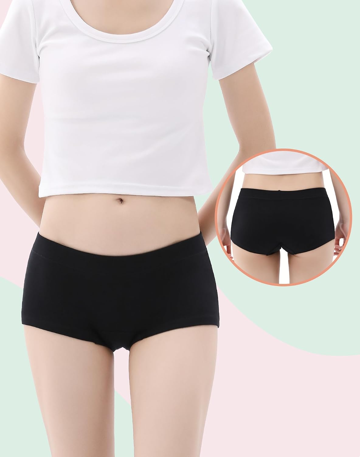 Detalle de INNERSY Shorty Fille 8-16 ans