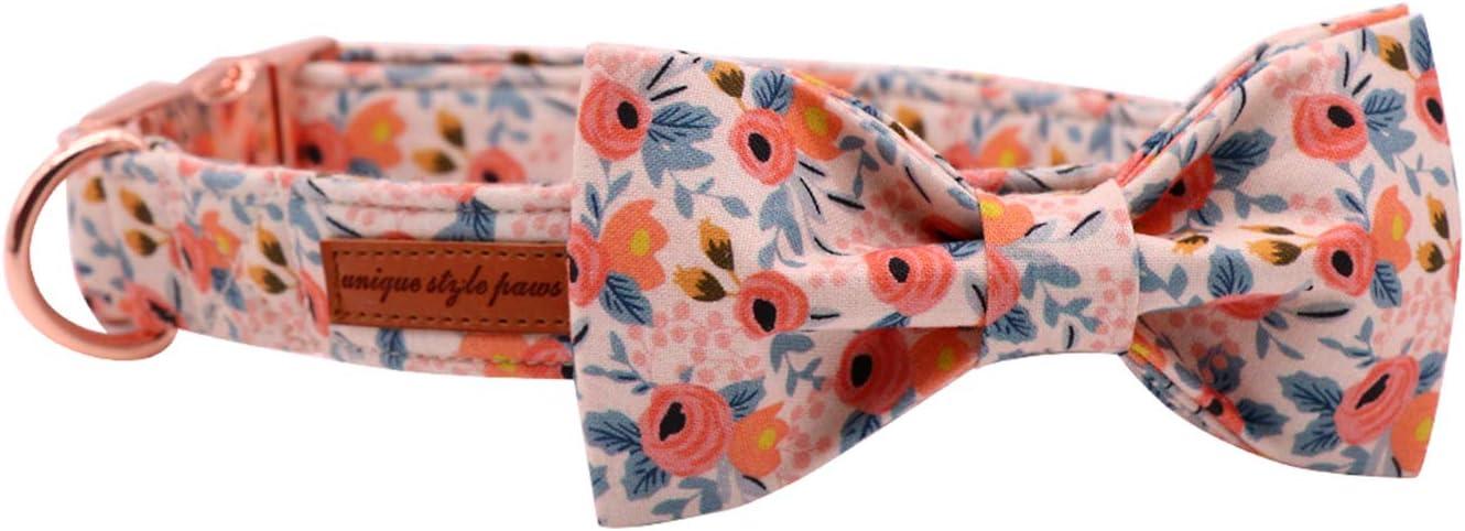 Thumbnail 2 de Unique Style Paws Hundehalsband mit Fliege (verstellbar) – Größe L für Hunde und Katzen