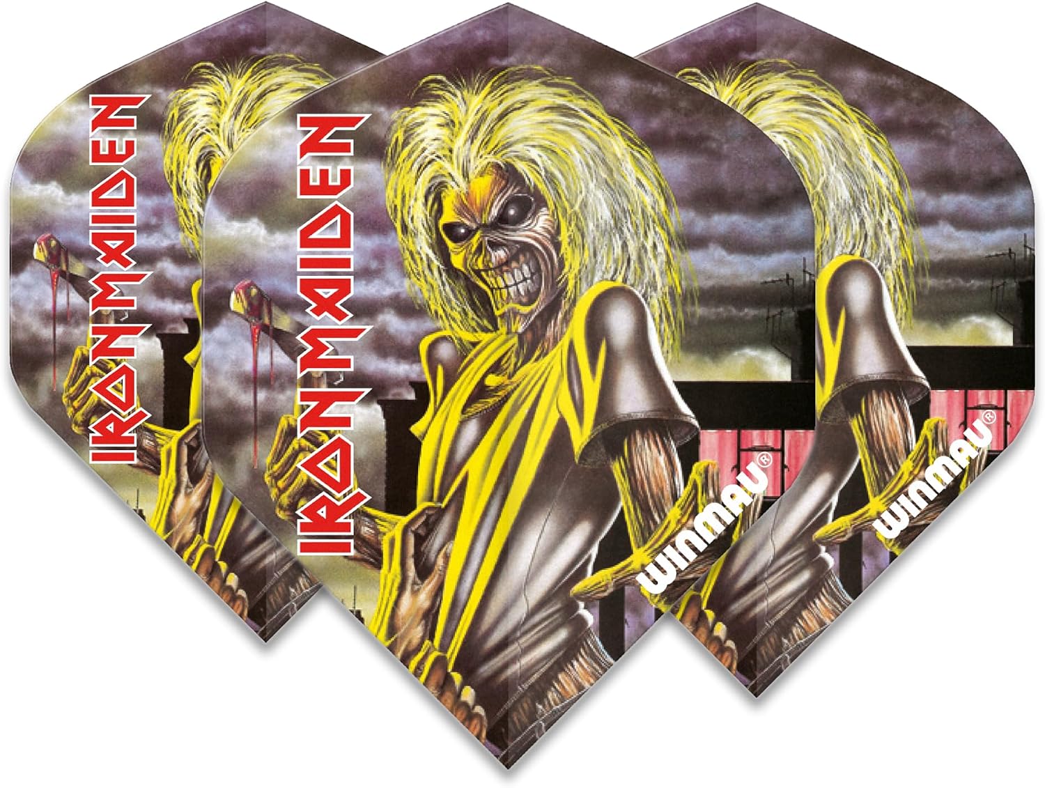 Detalle 2 de WINMAU Rock Legends Dart Flights 100μm pack