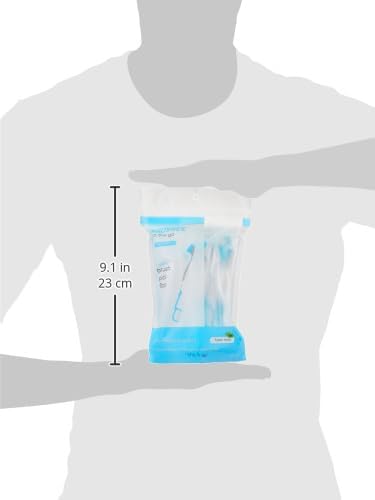 Detalle de Brushee - The Evolution of Oral Care: 4-in-1 Portable Brush with Paste, Floss, and Pick (24-Pack)