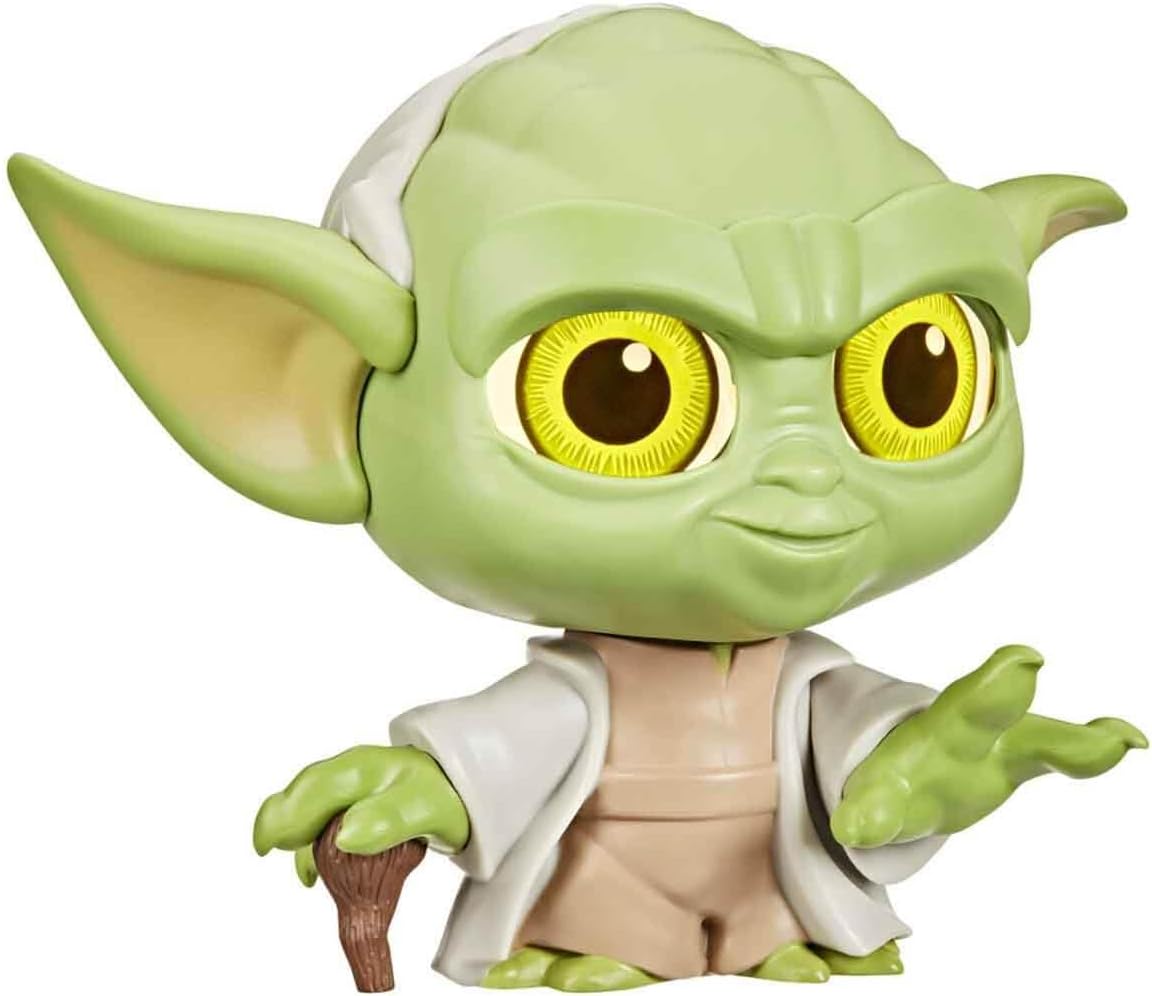 Detalle de Star Wars Wahrsager Yoda, Spielzeug – Zukunfts-Orakel mit leuchtenden Augen