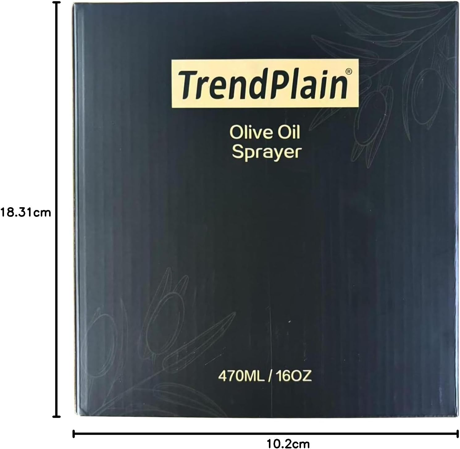 Thumbnail 6 de TrendPlain Ver001 2-in-1 oliedispenser van glas, 470 ml, wit en groen