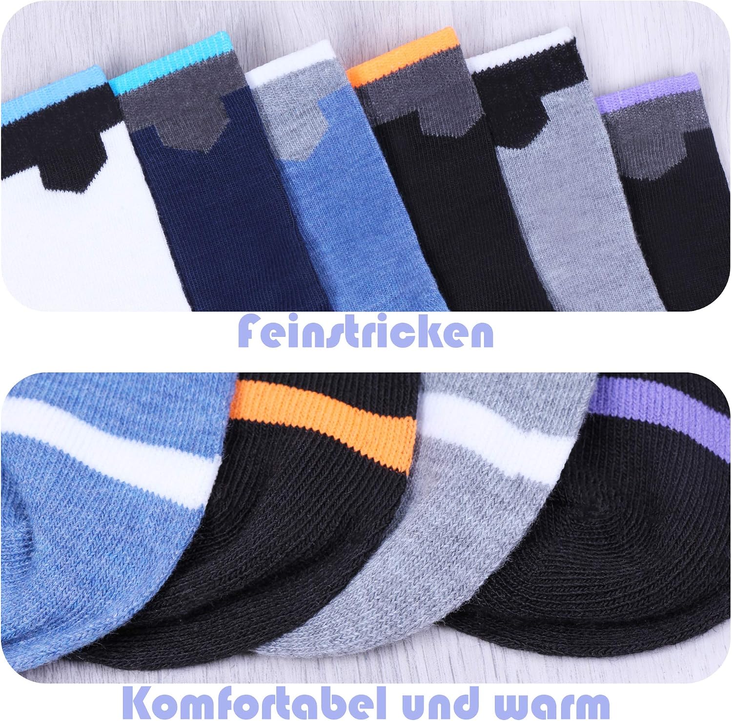 Detalle 2 de L & K-II 10 pares calcetines de algodón 2816
