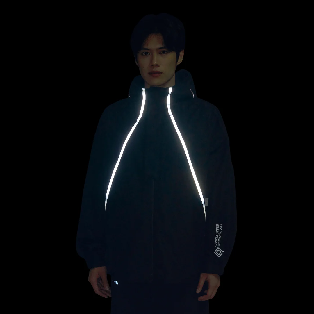 Thumbnail 3 de Cortavientos Xploric Gore Tex de Adidas – negro