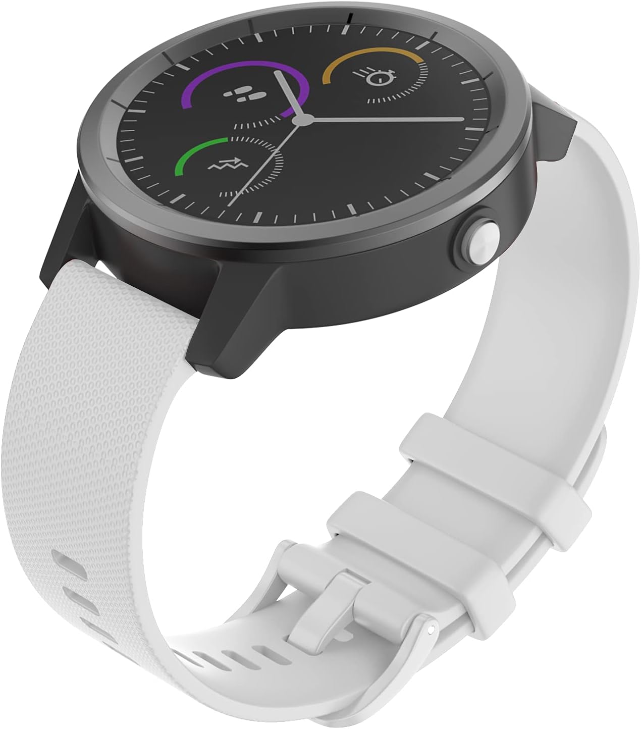 Thumbnail 1 de OVERSTEP 20mm Soft Silicone Replacement Strap for Garmin and Samsung Smartwatches