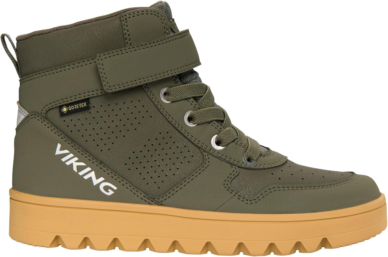 Thumbnail 6 de Viking Fleek Mid GTX halvhöga promenadskor för barn med GORE-TEX och reflexer