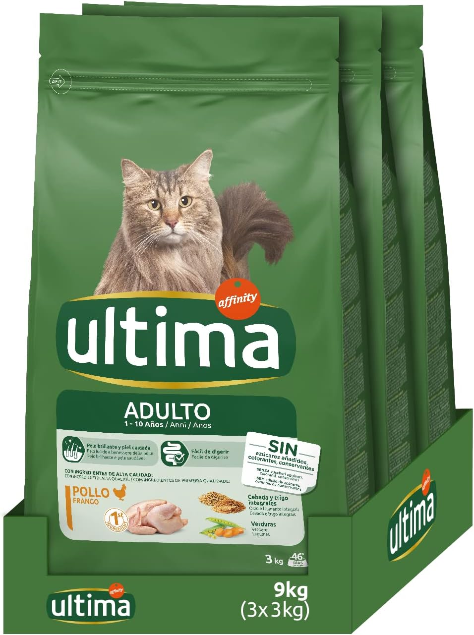 Thumbnail 3 de Ultima Adult Pollo: comida seca para gatos adultos de 10 kg