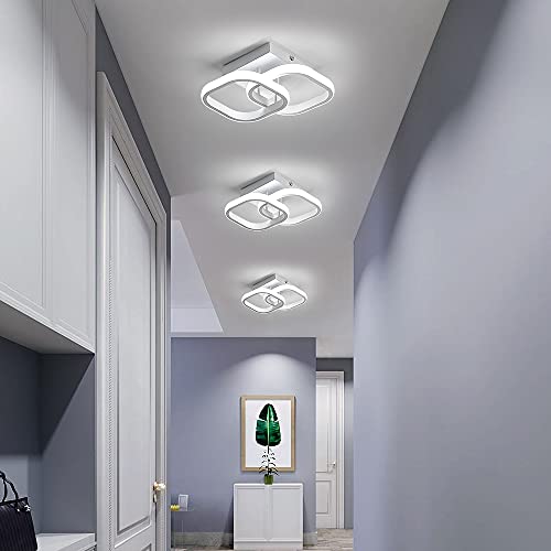 Thumbnail 6 de Osairous Plafón LED para Techo 22W 2550LM – Luz fría 6500K, diseño cuadrado moderno para dormitorio, baño y pasillo