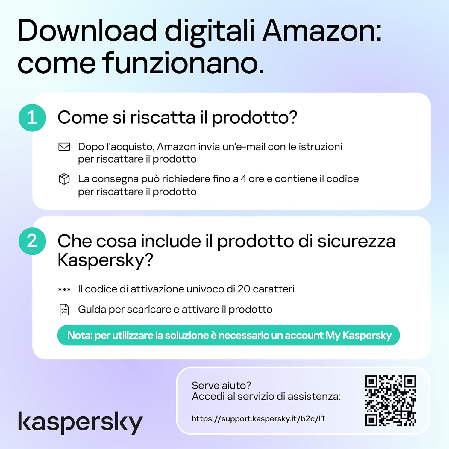 Detalle de Kaspersky Premium Total Security 2026 per 5 dispositivi – protezione completa, VPN illimitata e Password Manager