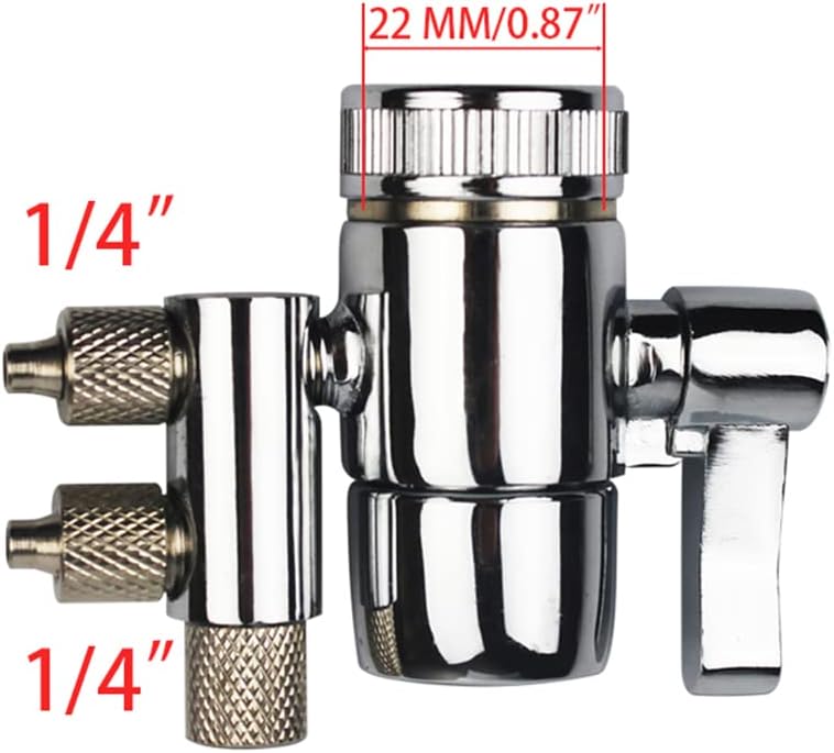 Detalle 2 de PAROAD Wasserhahn-Adapter 1/4 Zoll
