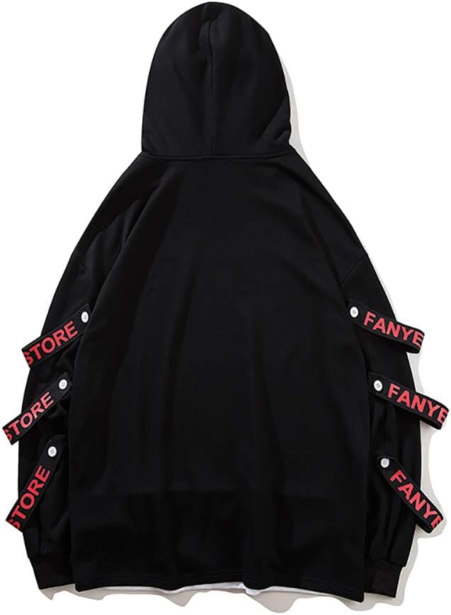 Detalle de Hello MrLin Herren Kapuzenpullover Hoodie