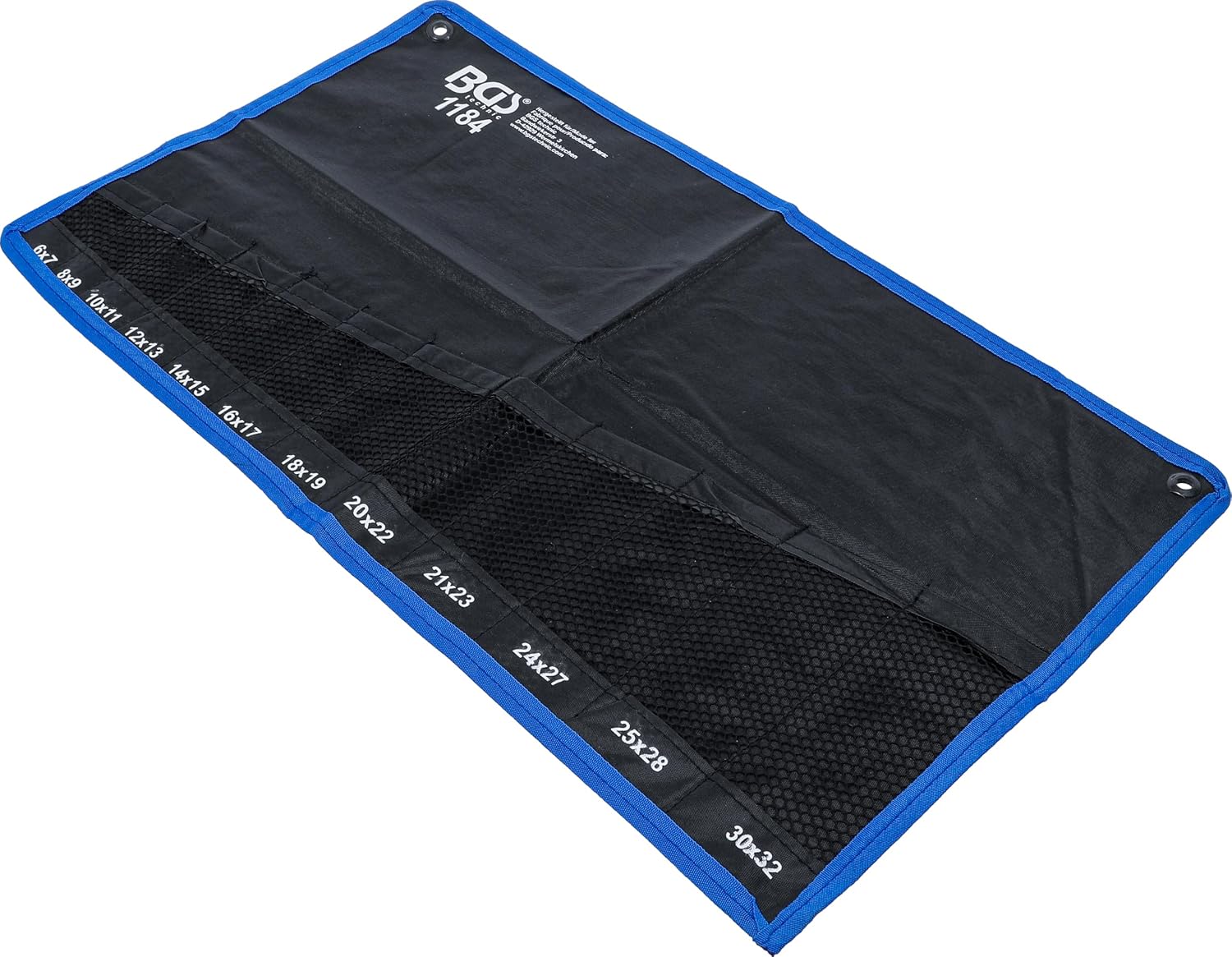 Detalle 2 de BGS 1184-LEER Tetron-opbergtas voor dubbele steeksleutelset, 63 x 38 cm