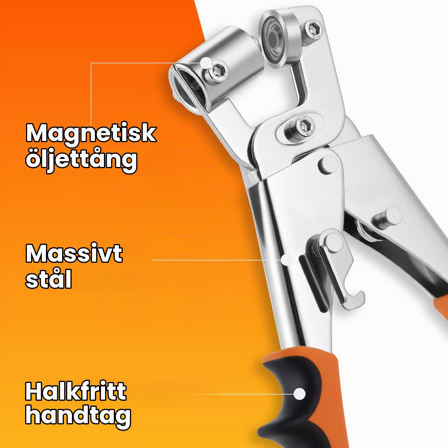 Detalle de Yoxovo Oeillets pour baches öljettångsats med 300 öljetter, 10 mm