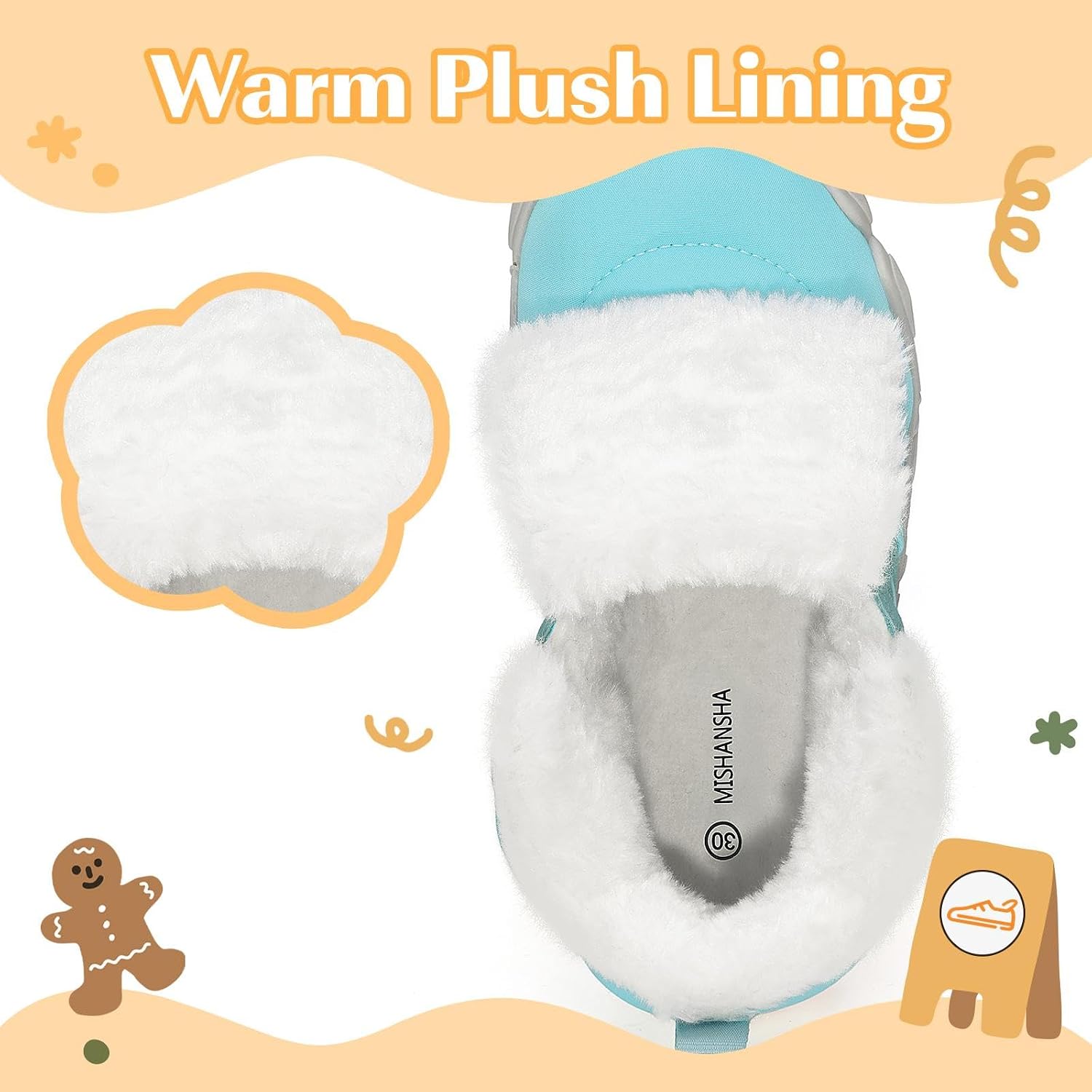 Thumbnail 4 de Mishansha Barefoot Botas Niños Invierno 25–36