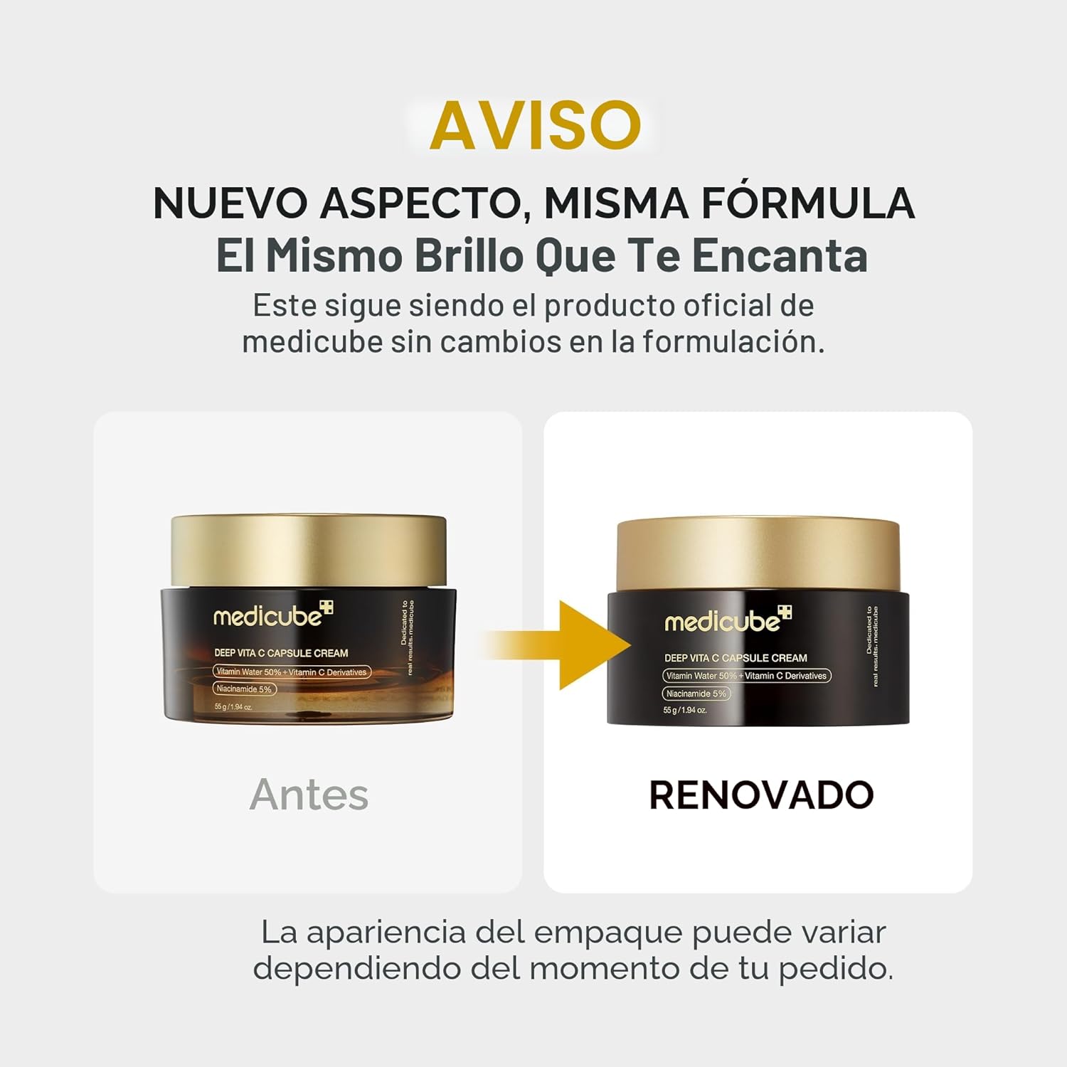 Detalle 2 de medicube Hidratante Deep Vitamin C 1.94 oz