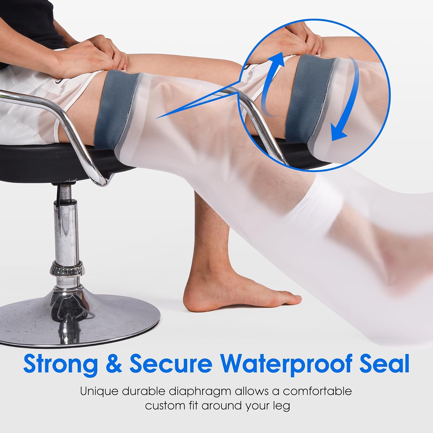 Thumbnail 3 de COMFYTHERA C-Long Leg S Waterproof Cast Cover for Adult Foot and Ankle