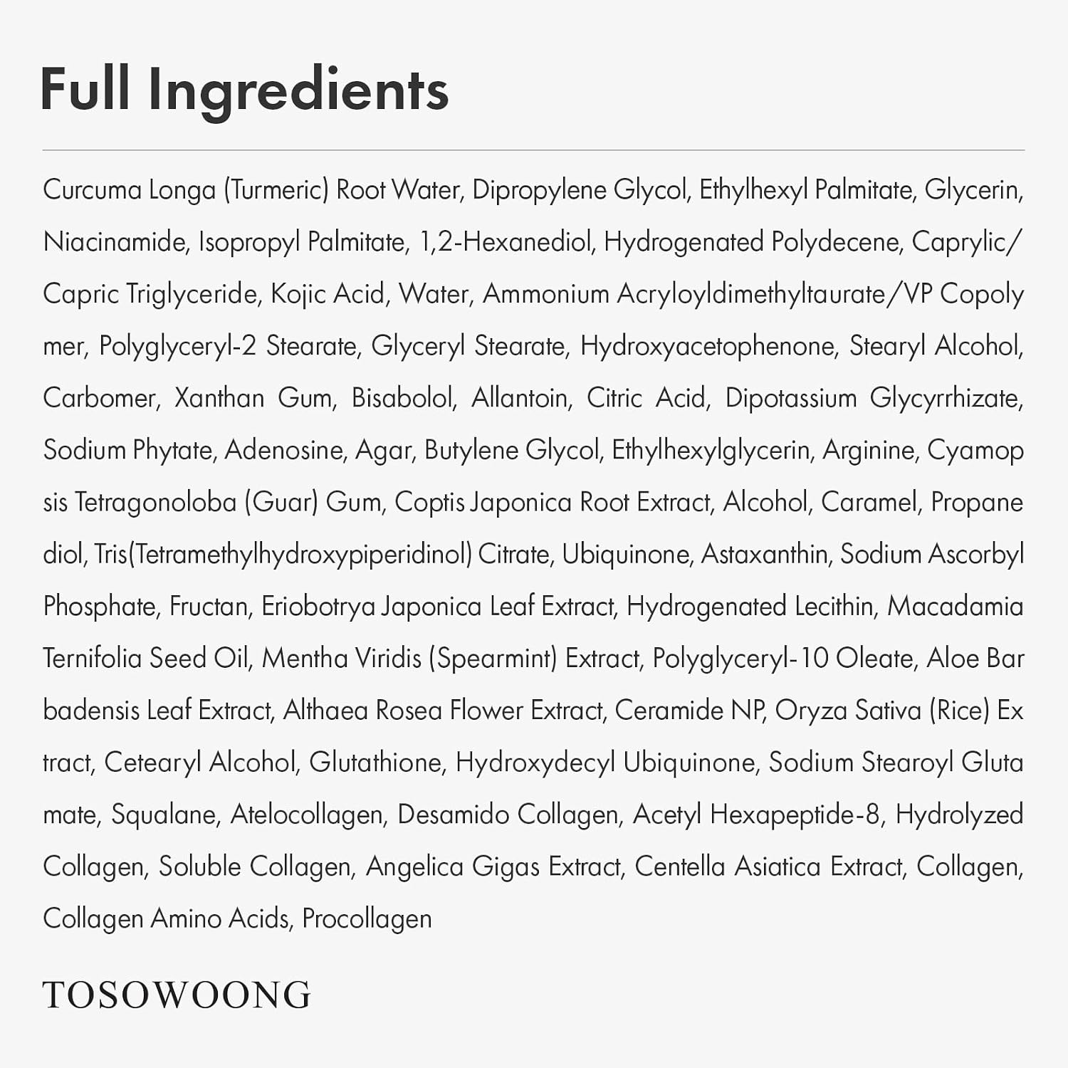 Thumbnail 5 de TOSOWOONG Kojic Acid Turmeric Cream (99% Kojic Acid), 50ml dark spot and uneven tone corrector