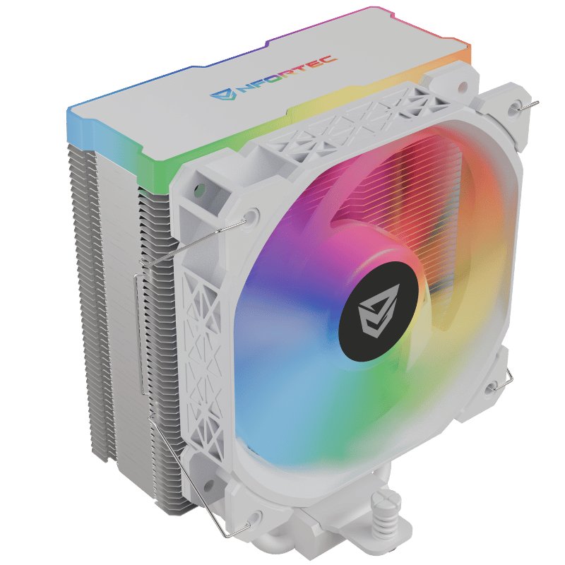 Thumbnail 3 de Nfortec Centaurus X2 ventilador CPU 120 mm blanco 🖥️