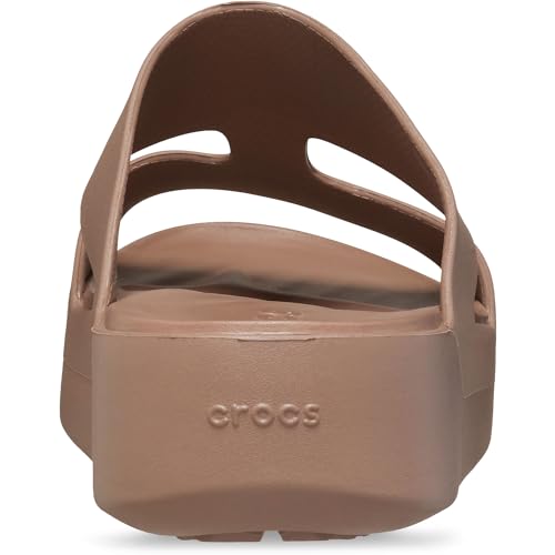 Thumbnail 1 de Crocs Women's Getaway Platform H-Strap in Latte (8 UK) – Lightweight Comfort for Everyday Wear