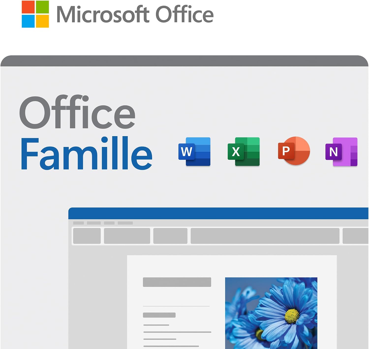 Detalle de Microsoft 365 Famille — Abonnement 12 mois pour 6 utilisateurs avec IA et 6 To de stockage OneDrive