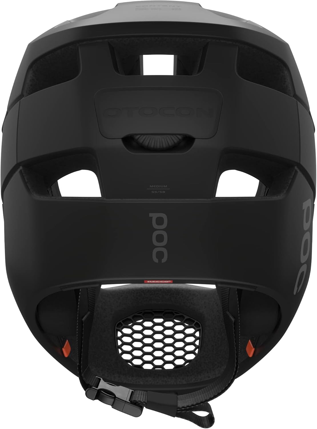 Thumbnail 3 de POC Otocon: casco integrale downhill per adulti, taglia S, colore nero opaco