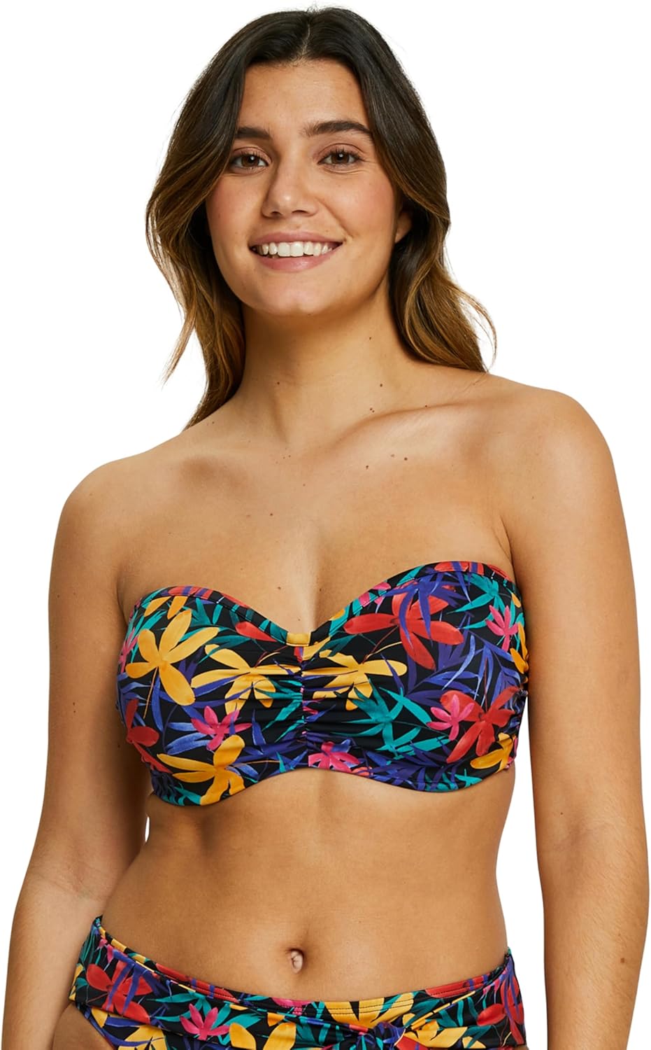 Thumbnail 4 de Island Dream_98fak52 — Haut de bikini bandeau avec armatures, imprévu floral