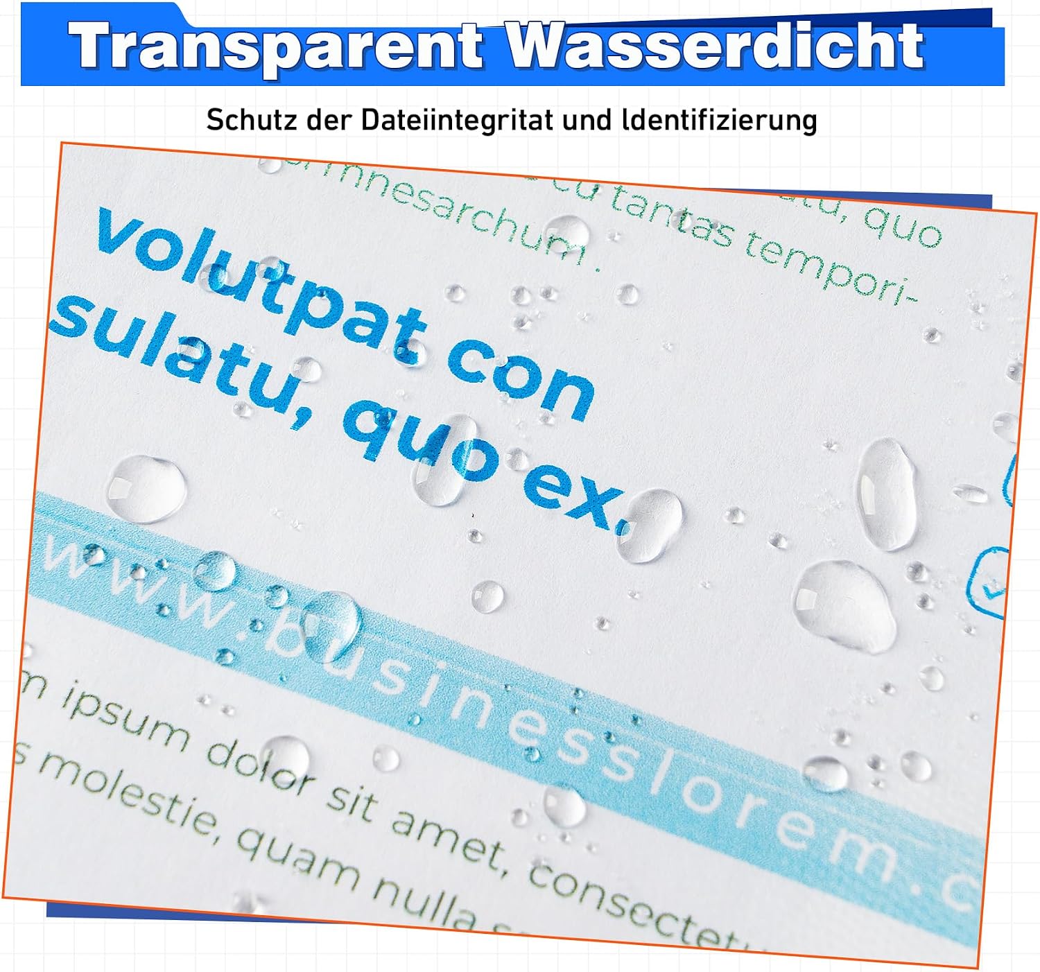 Thumbnail 6 de 100 Klarsichtfolien A5 Extra Stark von A5 Prospekthüllen (DIN A5, 7-Loch, transparent) für Schule & Büro