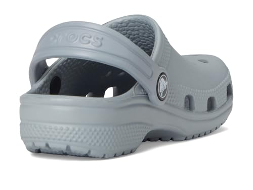 Detalle de Crocs Classic Clog T para niños: zuecos Unisex en gris 19/20 EU