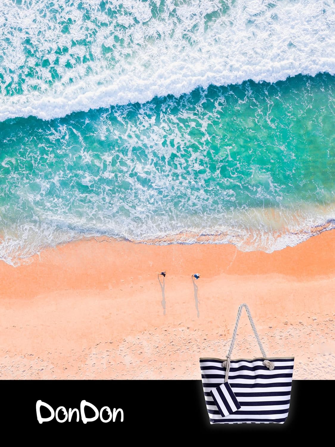 Thumbnail 5 de DonDon DonDon Grande borsa da spiaggia 58 cm