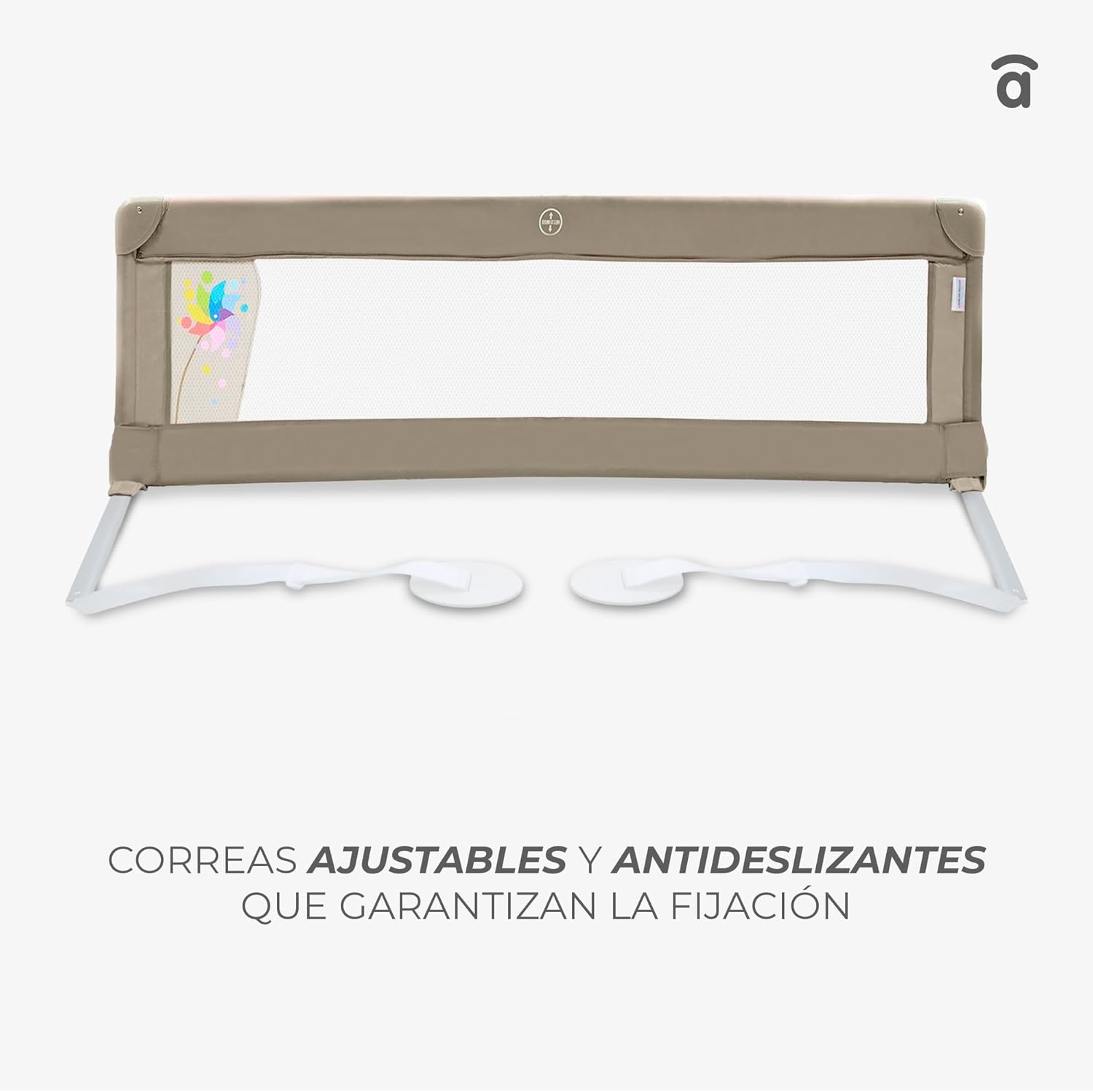 Thumbnail 3 de Asalvo Barrera de Cama de 150 cm (extra alta) para niños, abatible y plegable