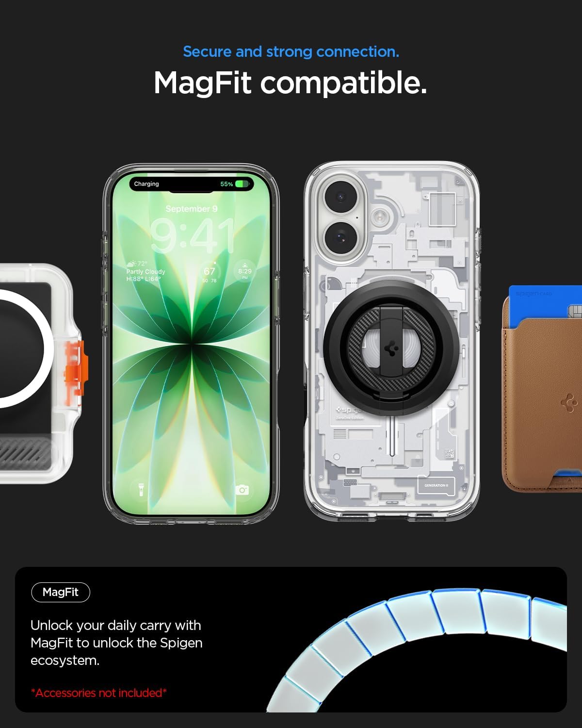 Thumbnail 4 de Spigen Ultra Hybrid MagFit pour iPhone 17 DuraClear 1