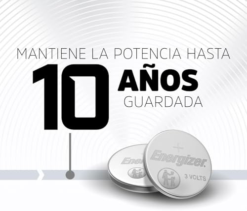 Detalle de Energizer CR2032 Pilas botón 3V — Paquete 12