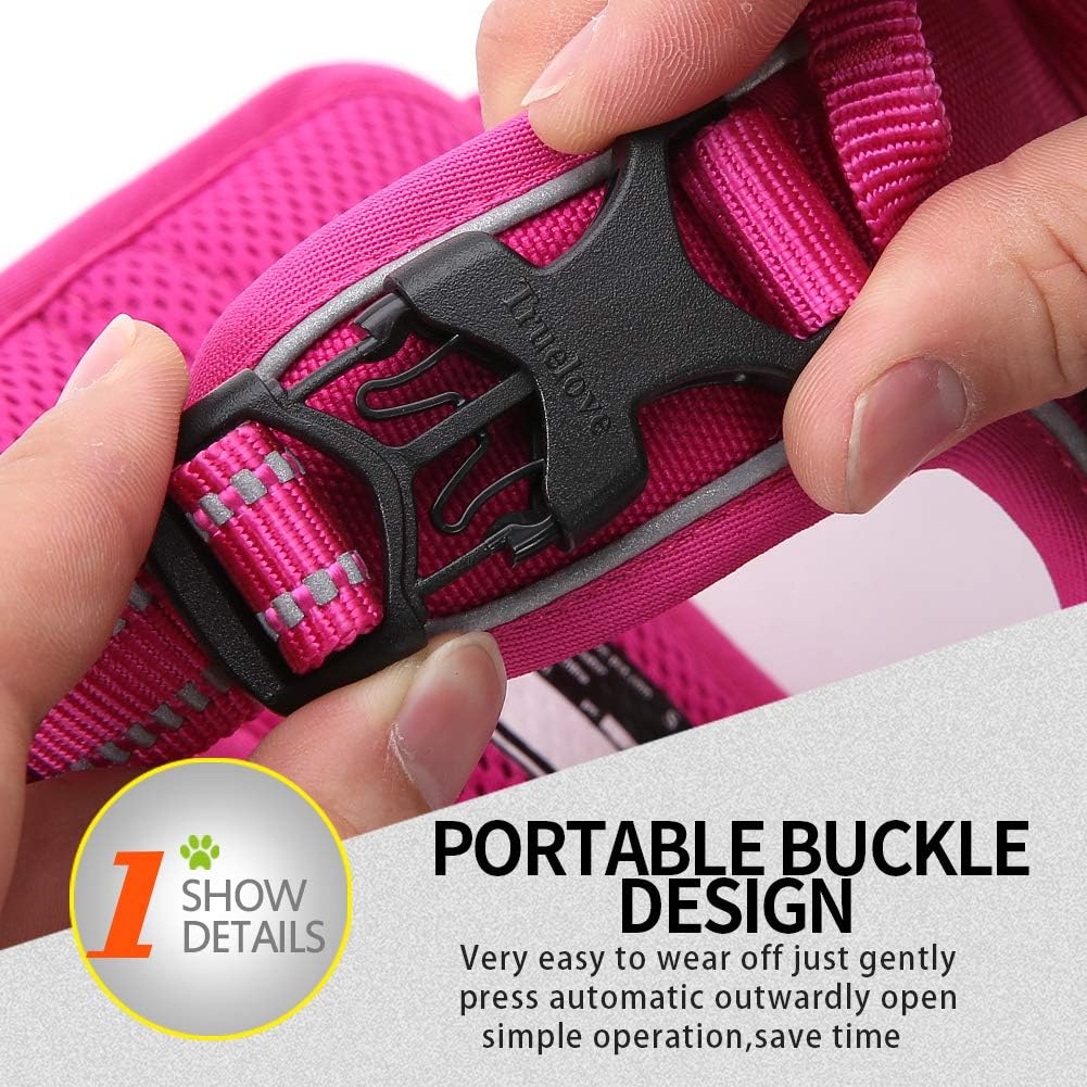 Thumbnail 3 de MOKCCI Truelove Soft Front Dog Harness: Reflective, No-Pull Comfort for Everyday Walks
