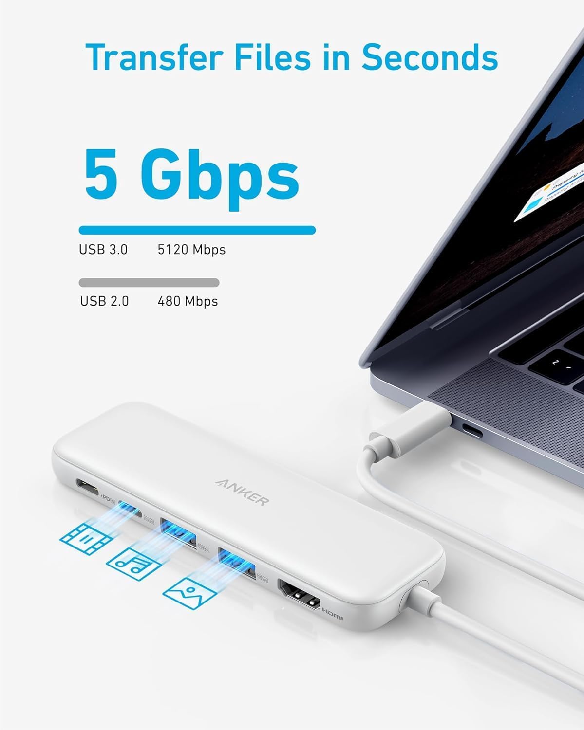 Thumbnail 3 de Anker USB C Hub 5-in-1