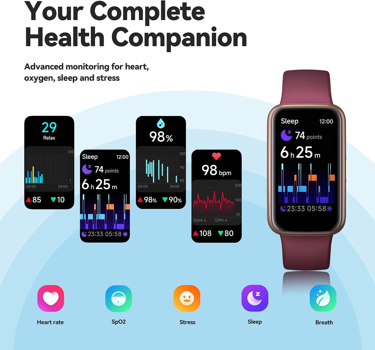 Thumbnail 4 de Enfit Smart Watch 1.47" colour screen
