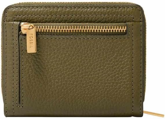 Detalle 2 de Fossil Logan Card Case Wallet pour femmes — cuir ou polyuréthane, compact et malins compartiments
