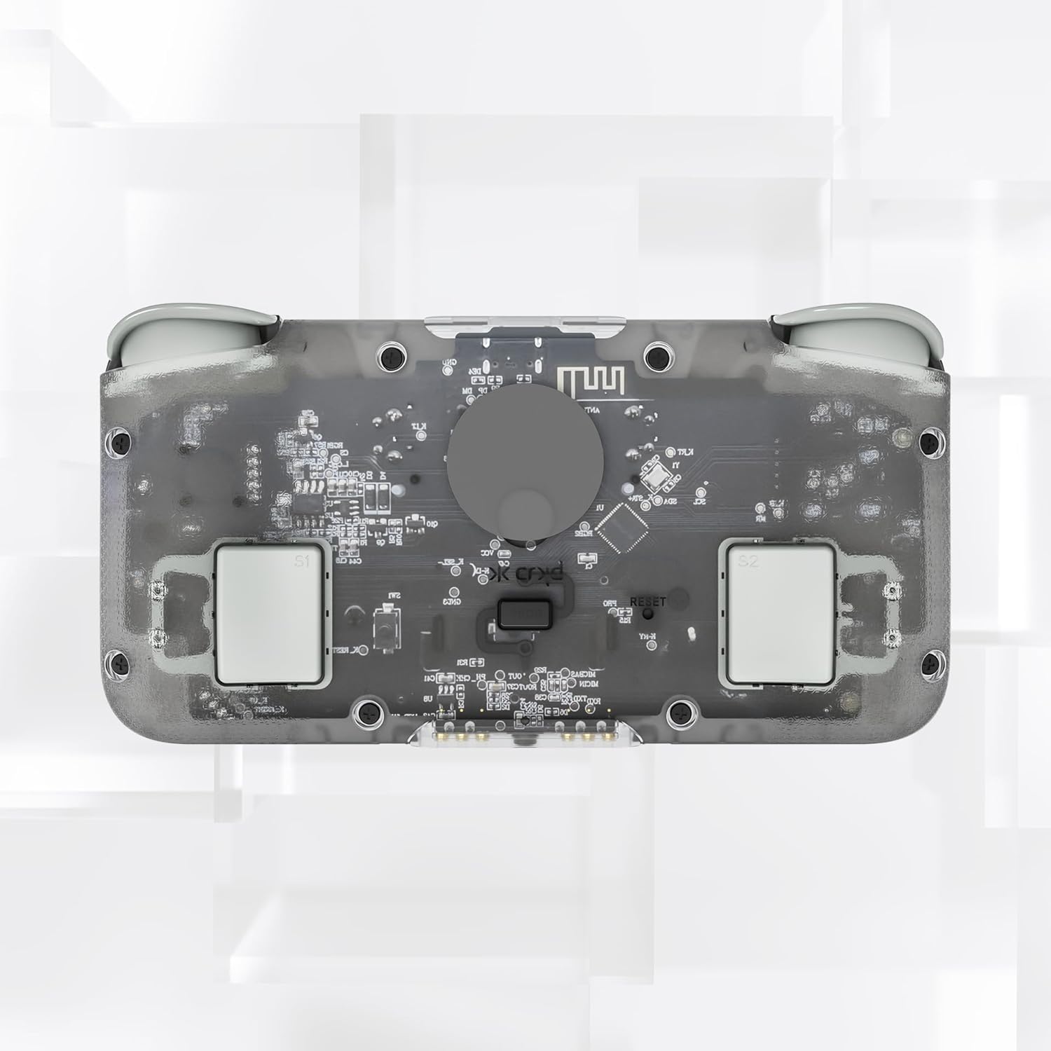 Detalle de CRKD NEO S Wireless Collectible Controller (Classic Clear) for Switch/Switch 2, PC, iPhone, Android & More