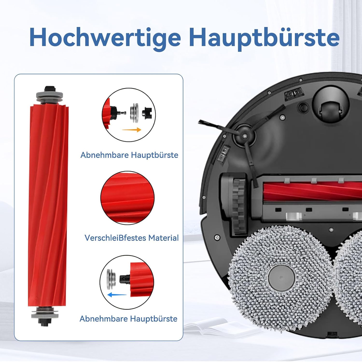 Detalle 1 de Roborock Qrevo Zubehör 22 Stück