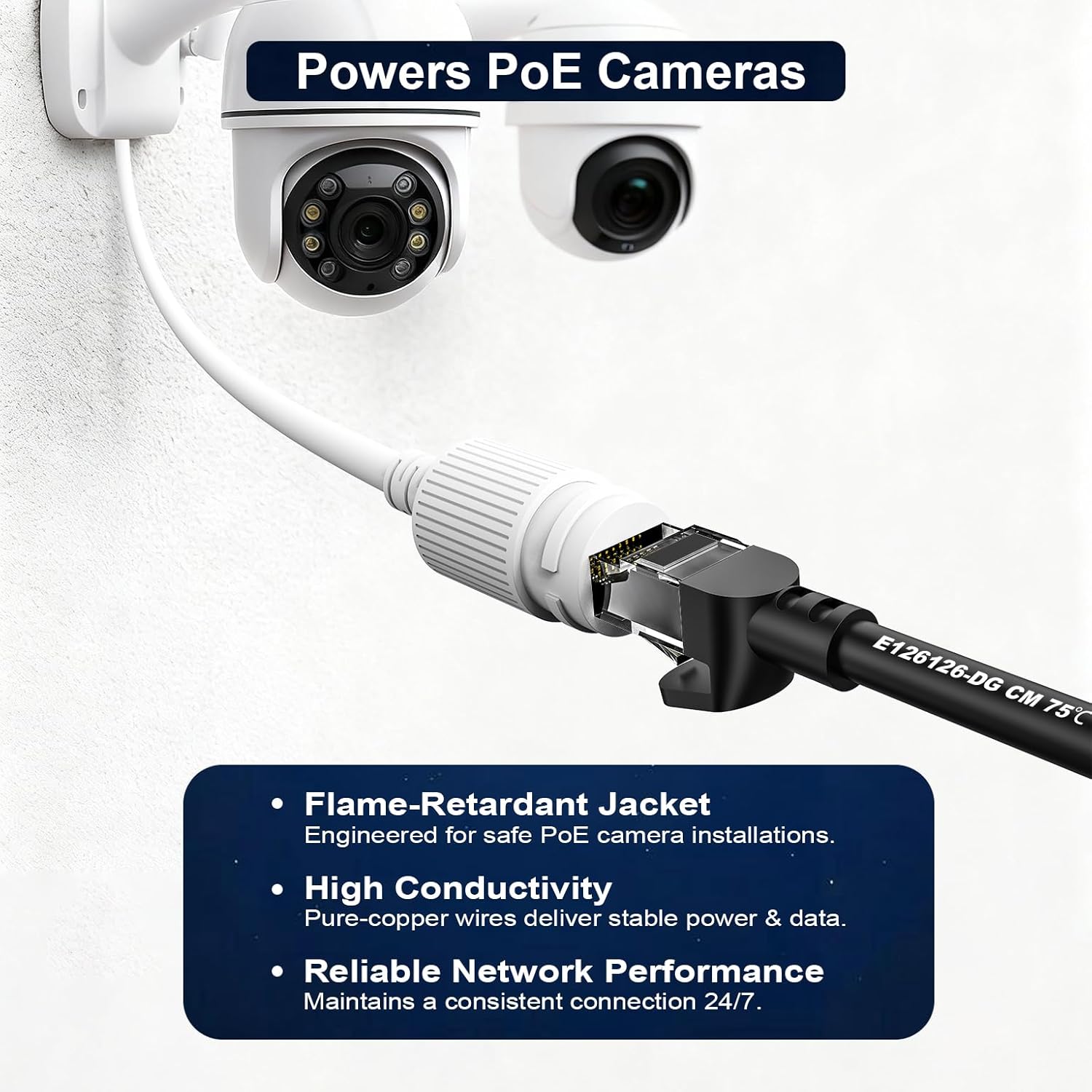 Thumbnail 2 de Jadaol Cat6 5ft Patch Cables 10Gbps 📡