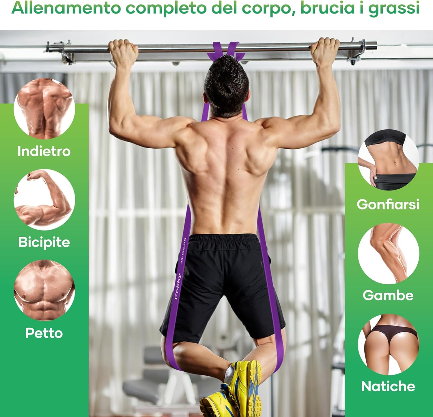 Thumbnail 2 de Fokky 5 Livelli elastici fitness 🏋