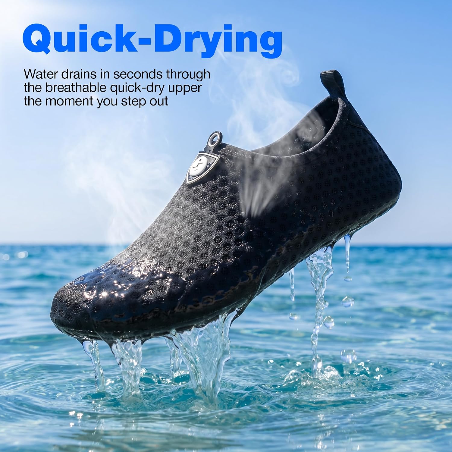Detalle 2 de SIMARI Water Shoes for Women & Men – Breathable Quick-Dry Aqua Socks (SWS001)