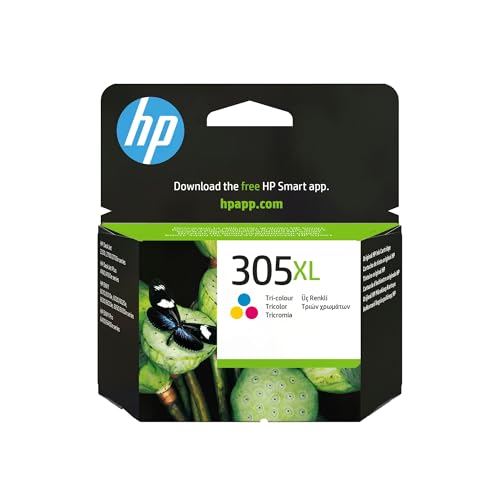 Detalle de HP 305XL Tricolor, cartucho de tinta original de gran capacidad