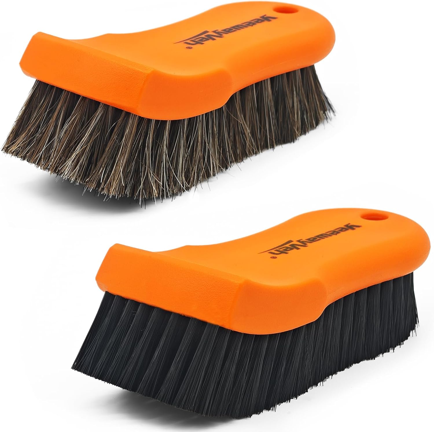 Detalle de Leather brush set for car interiors
